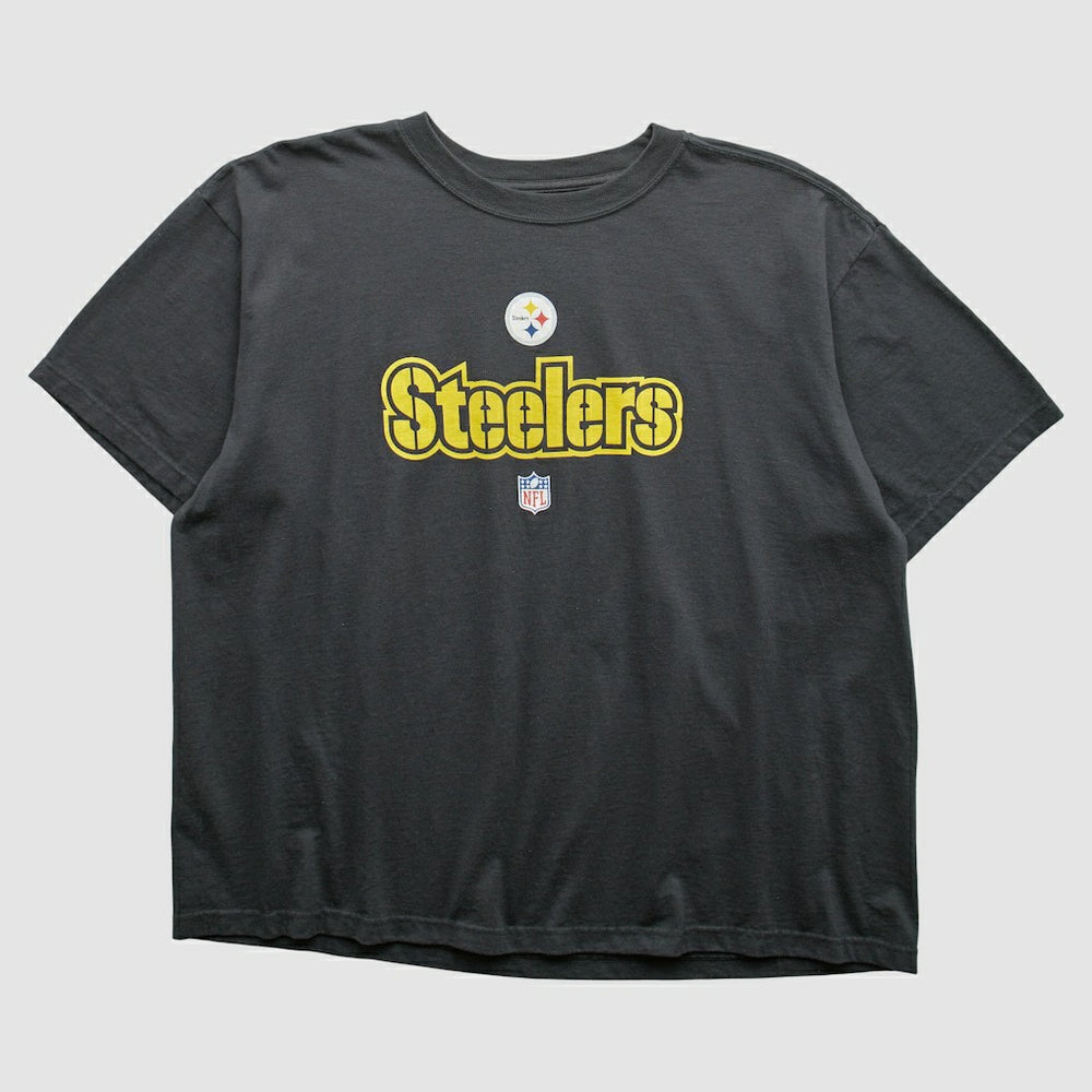 Pittsburgh Steelers 2000s T-Shirt - Black Vintage sale