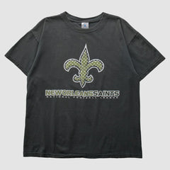 New Orleans Saints Delta 2000s T-Shirt - Black Vintage for sale