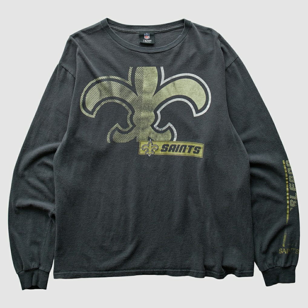 New Orleans Saints NFL 2010s T-Shirt - Black Vintage discount