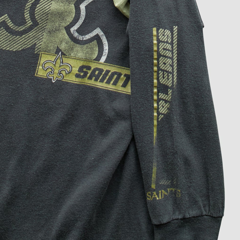 New Orleans Saints NFL 2010s T-Shirt - Black Vintage discount