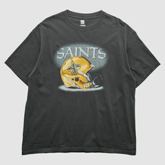 New Orleans Saints 2010s T-Shirt - Black Vintage on sale
