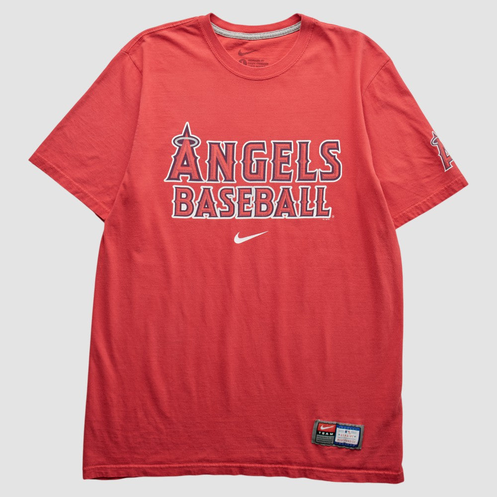 Los Angeles Angels 2010s T-Shirt - Red Vintage | Nike