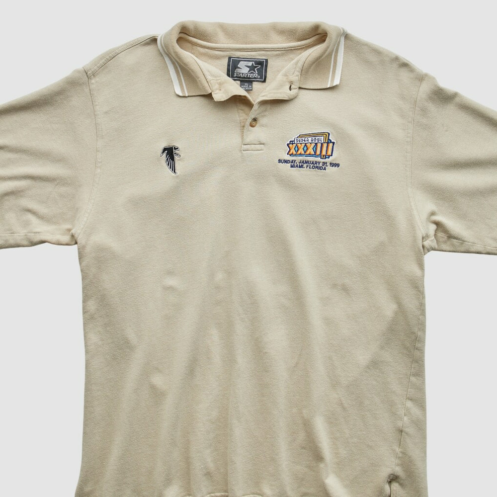 Atlanta Falcons Starter 1999 Polo - Beige Vintage online