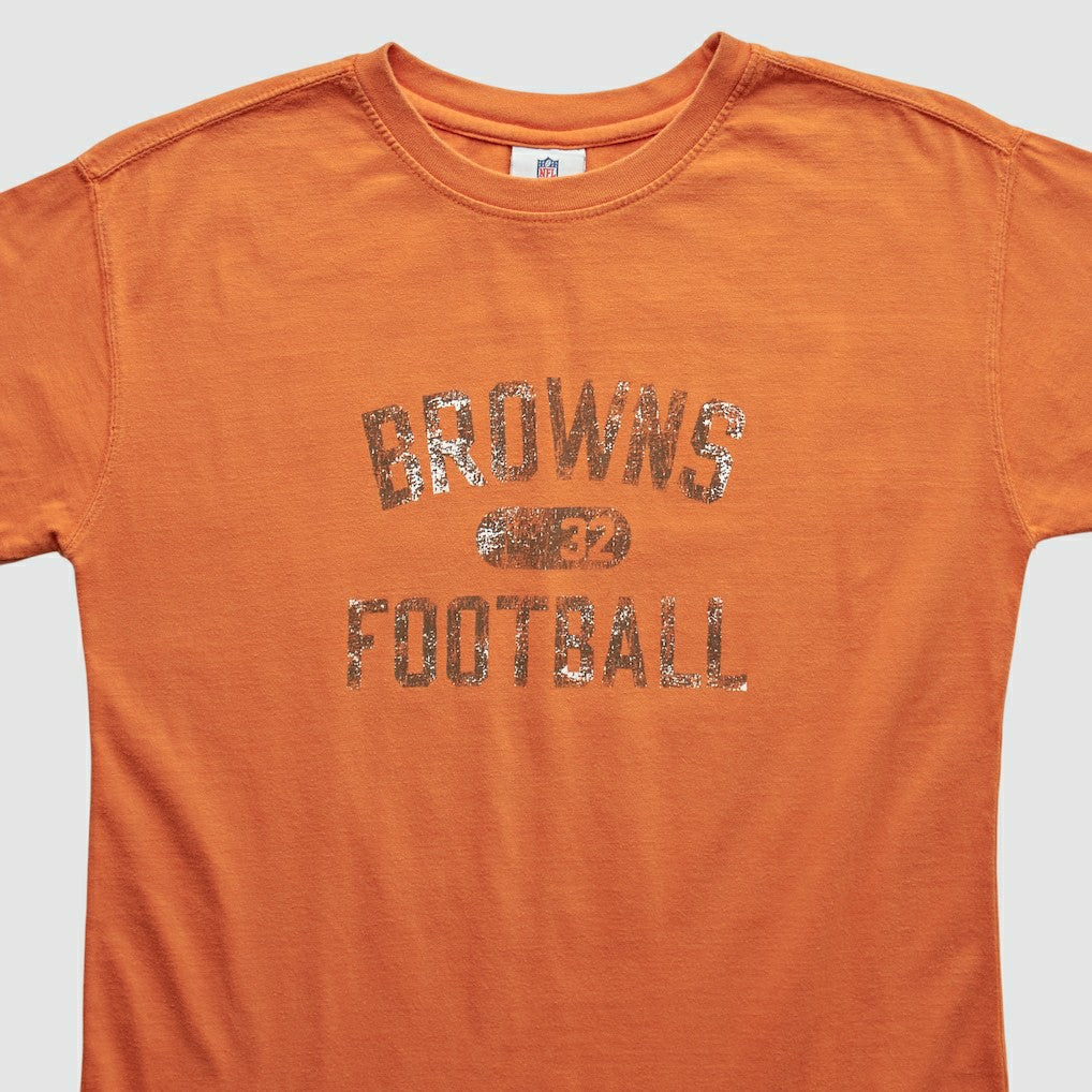 Cleveland Browns NFL 2000s T-Shirt - Orange Vintage discount