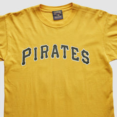 Pittsburgh Pirates Cooperstown Collection 2000s T-Shirt - Yellow Vintage