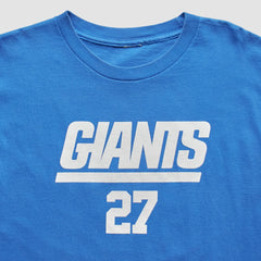 New York Giants 2000s T-Shirt - Blue Vintage on sale