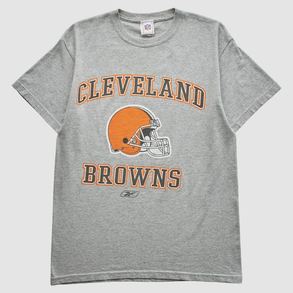 Cleveland Browns Reebok 2000s T-Shirt - Gray Vintage on sale