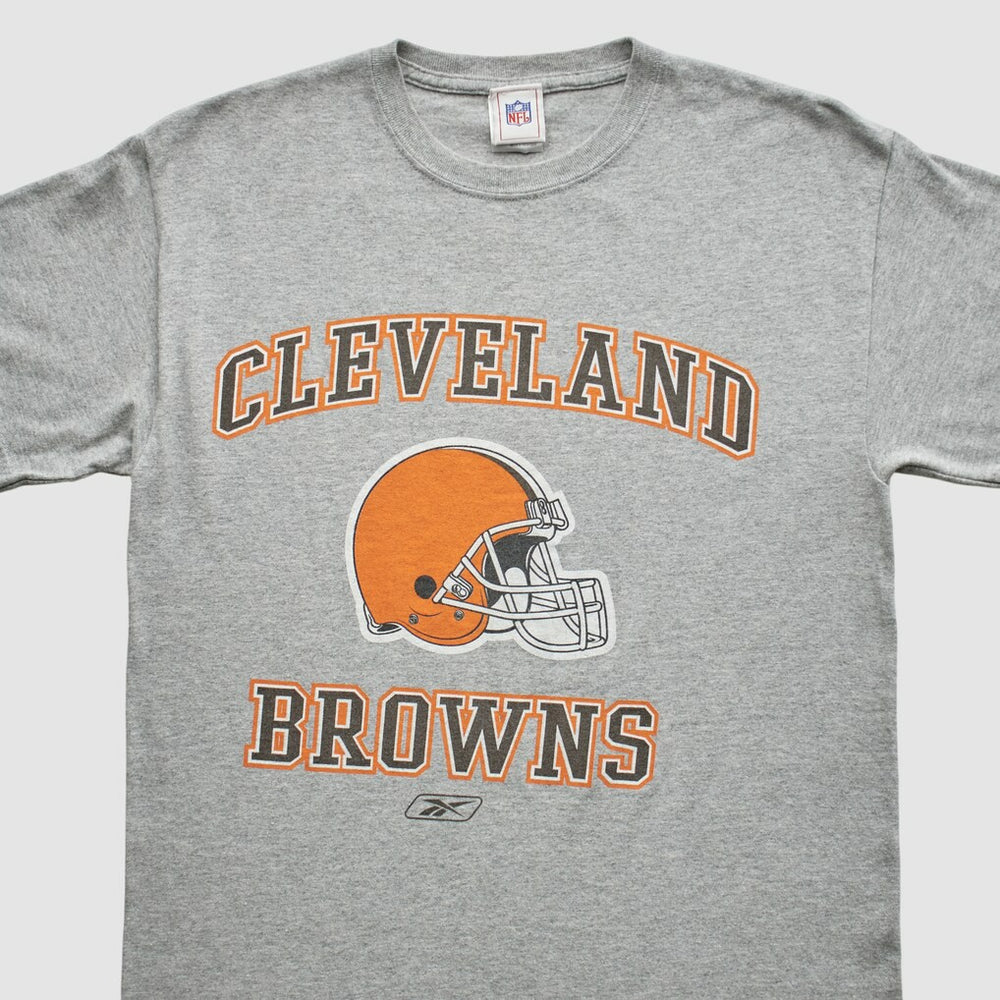 Cleveland Browns Reebok 2000s T-Shirt - Gray Vintage on sale