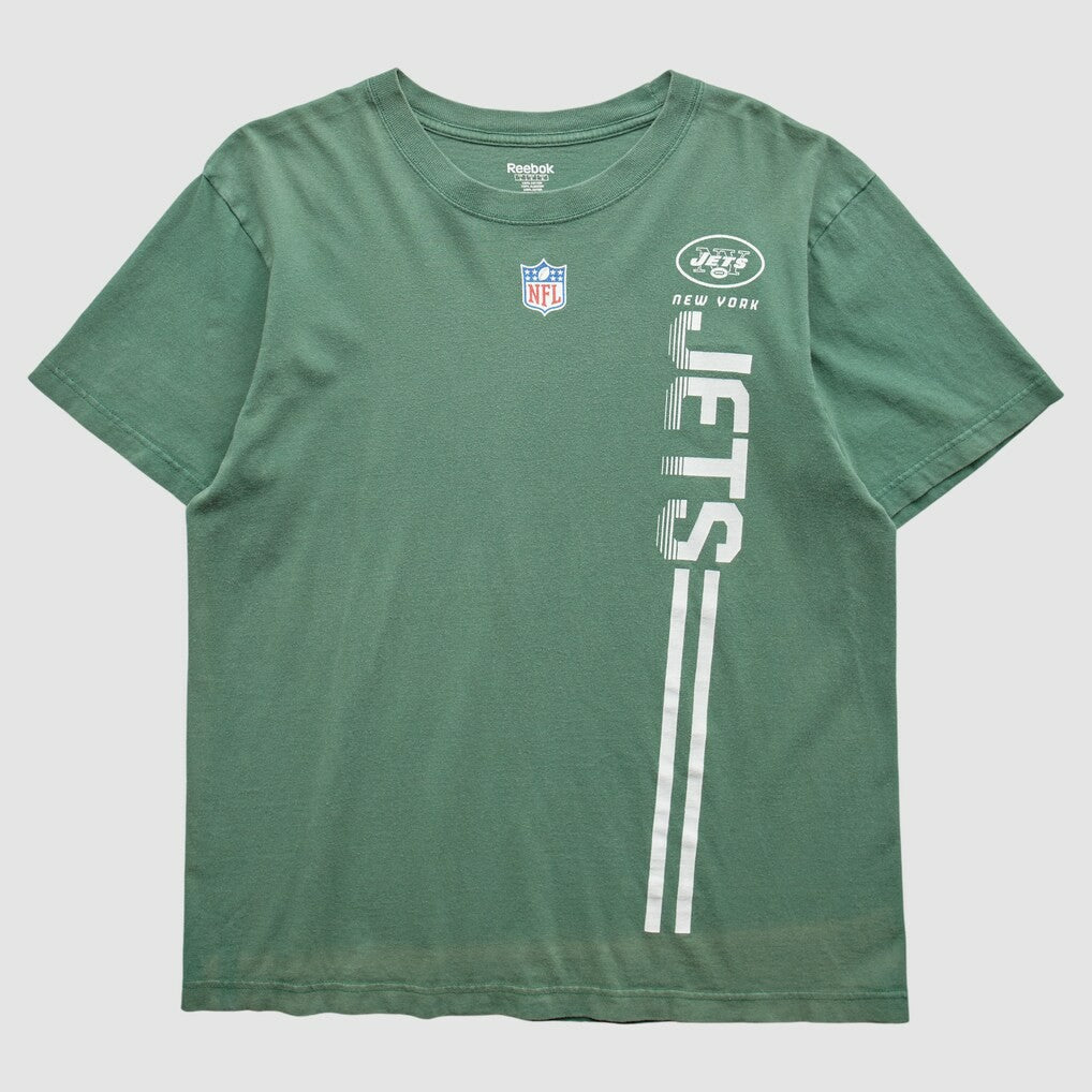 New York Jets Reebok 2000s T-Shirt - Green Vintage discount