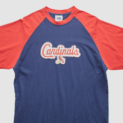 St. Louis Cardinals Lee Apparel 2000s T-Shirt - Navy Vintage