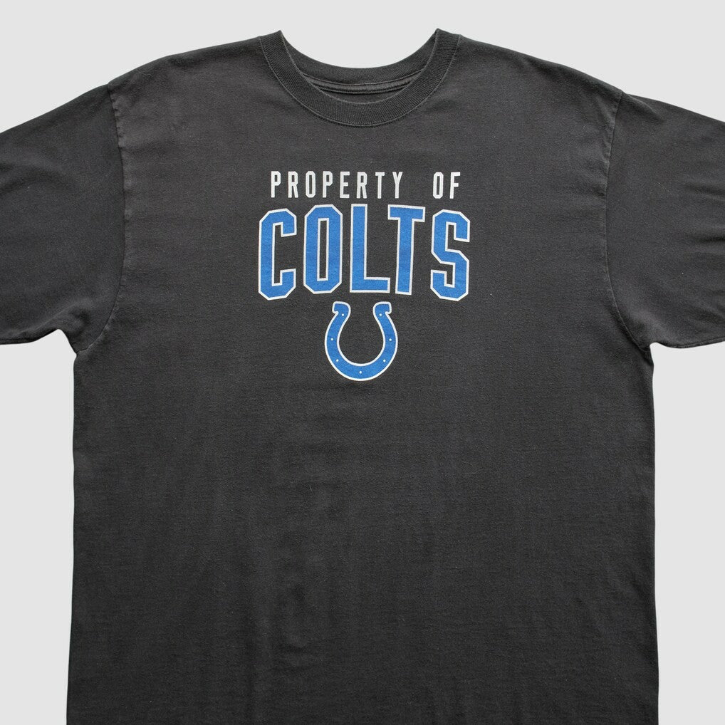 Indianapolis Colts Reebok 2000s T-Shirt - Black Vintage sale