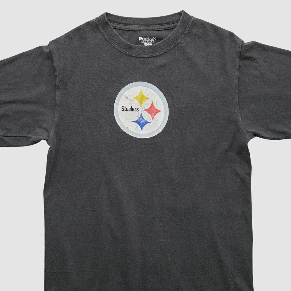 Pittsburgh Steelers Reebok 2000s T-Shirt - Black Vintage online