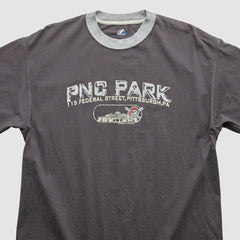 Pittsburgh Pirates Majestic 2008 T-Shirt - Gray Vintage