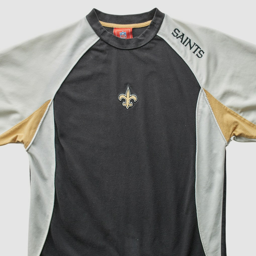 New Orleans Saints 2000s T-Shirt - Black Vintage on sale