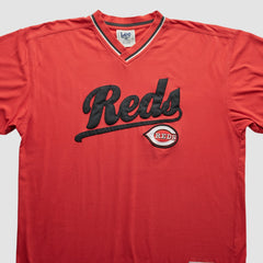 Cincinnati Reds Lee Apparel 90s T-Shirt - Red Vintage