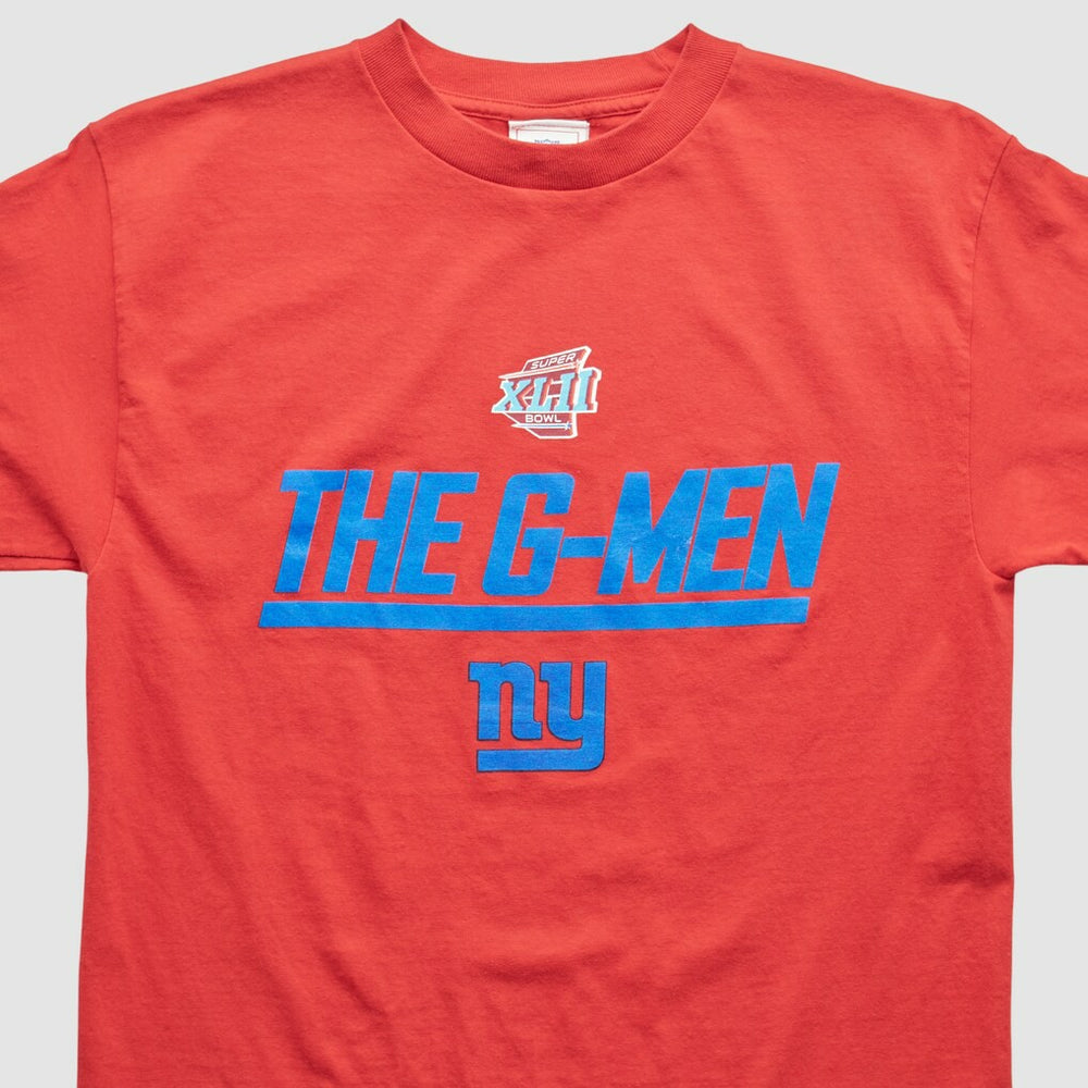 New York Giants NFL 2000s T-Shirt - Red Vintage cheap