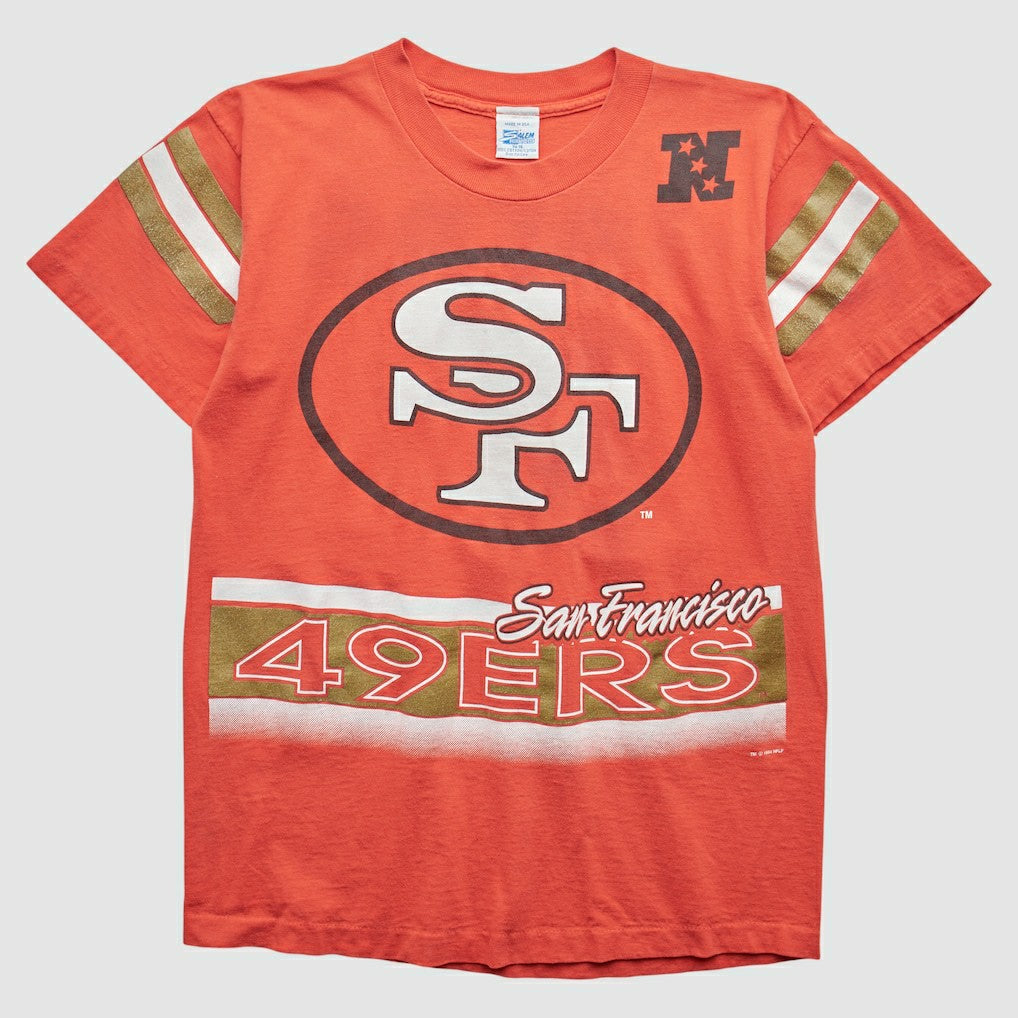 San Francisco 49ers Salem 1994 T-Shirt - Orange Vintage on sale