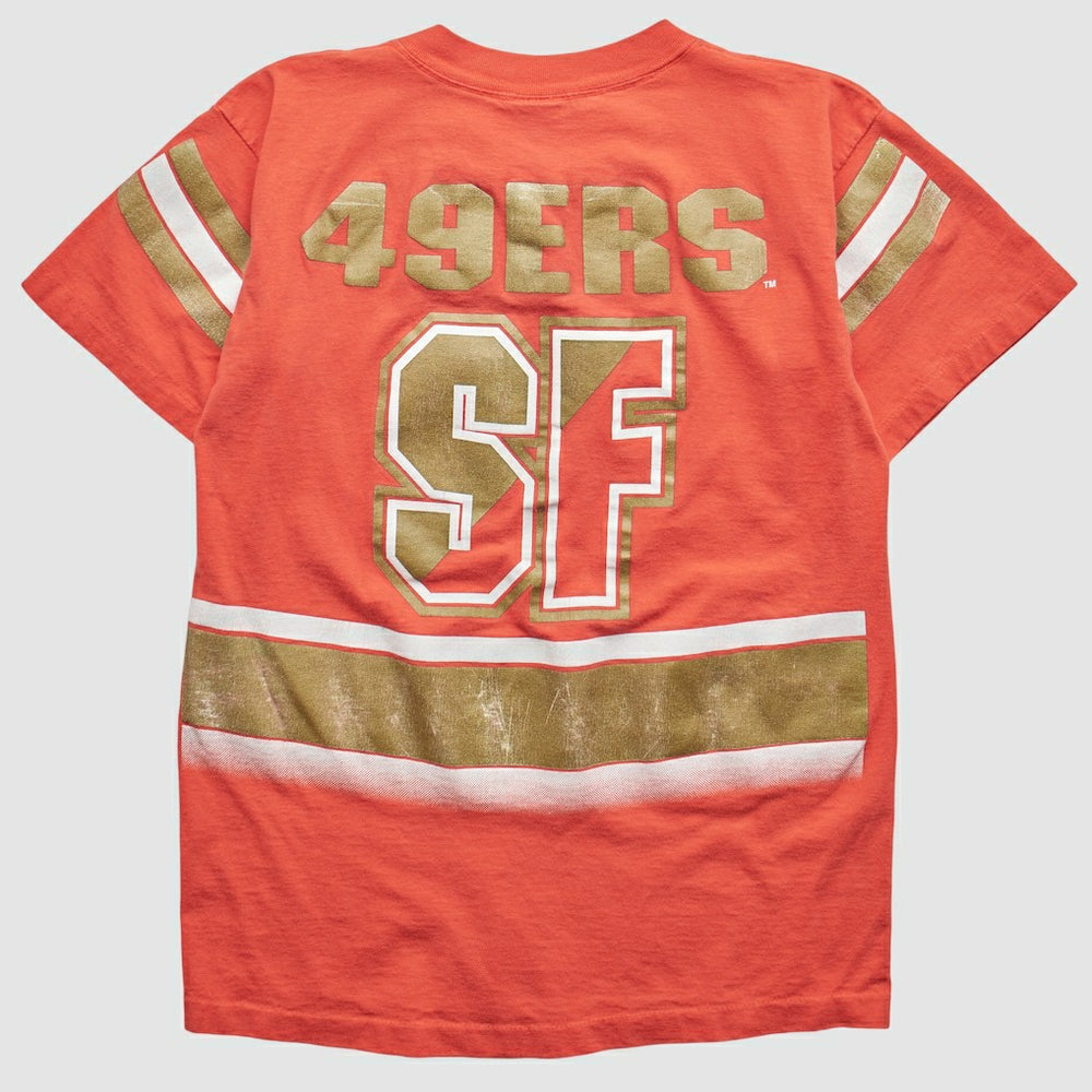 San Francisco 49ers Salem 1994 T-Shirt - Orange Vintage on sale