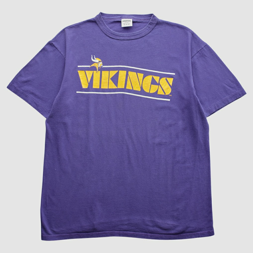 Minnesota Vikings Starter 90s T-Shirt - Purple Vintage for sale