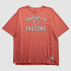 Atlanta Falcons NFL 2000s T-Shirt - Orange Vintage discount