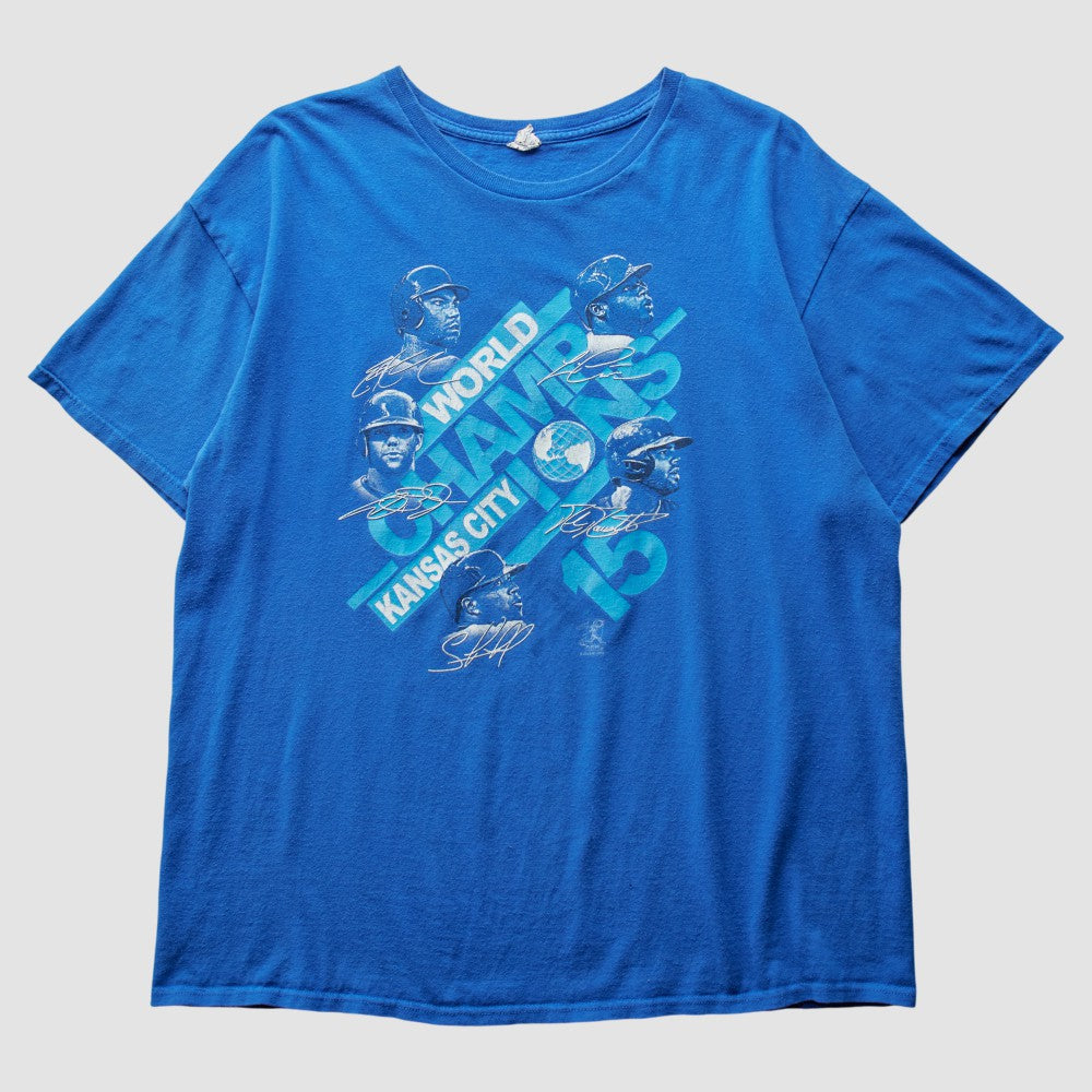 Kansas City Royals 2015 T-Shirt - Blue Vintage