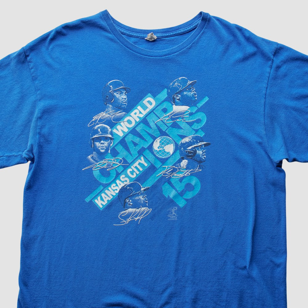 Kansas City Royals 2015 T-Shirt - Blue Vintage