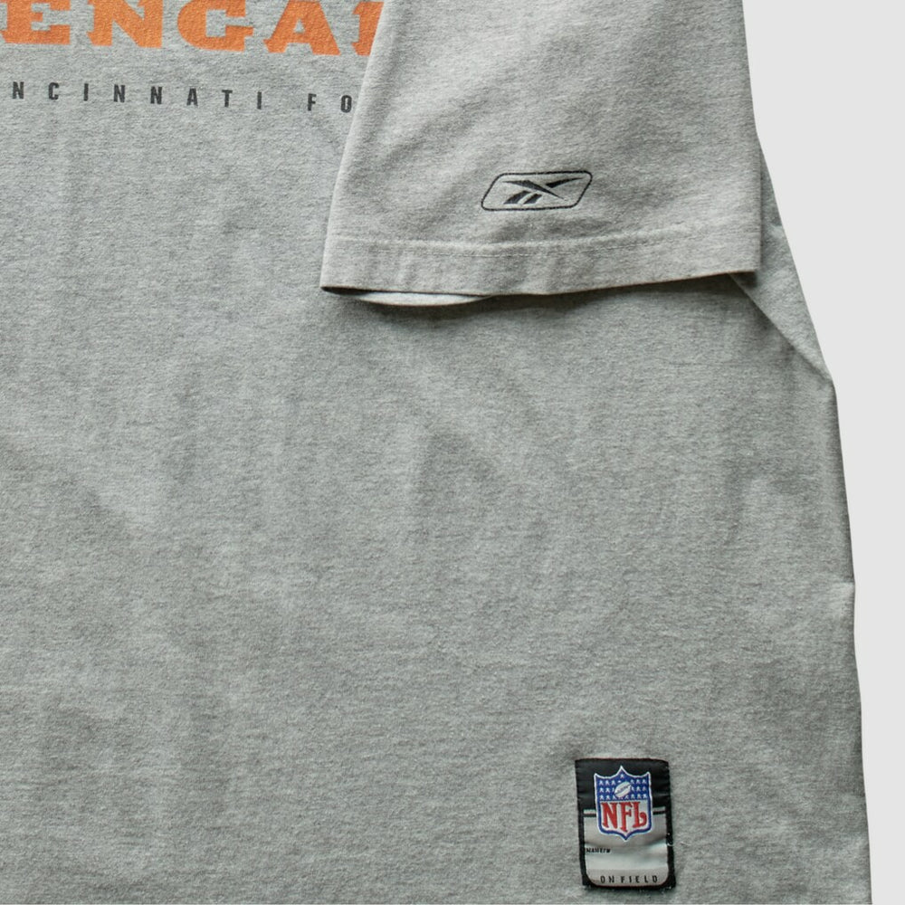 Cincinnati Bengals Reebok 2000s T-Shirt - Gray Vintage cheap