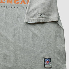 Cincinnati Bengals Reebok 2000s T-Shirt - Gray Vintage cheap