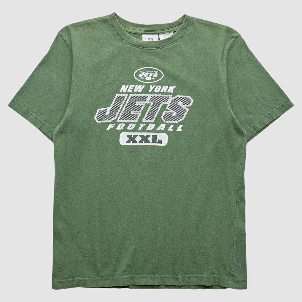 New York Jets NFL 2000s T-Shirt - Green Vintage discount
