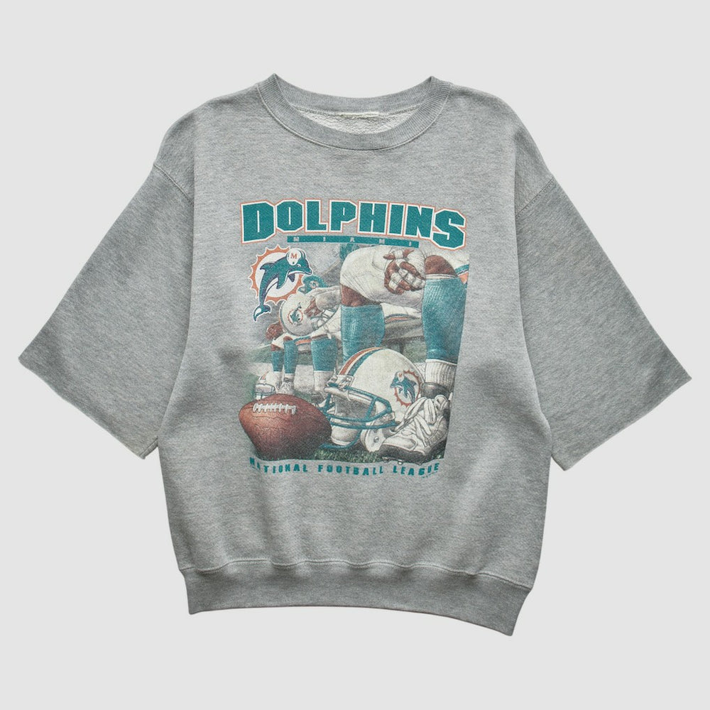 Miami Dolphins 90s Sweatshirt - Gray Vintage sale