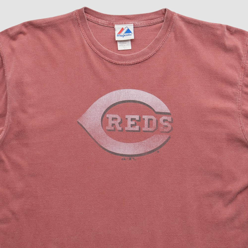 Cincinnati Reds Majestic 2010 T-Shirt - Red Vintage