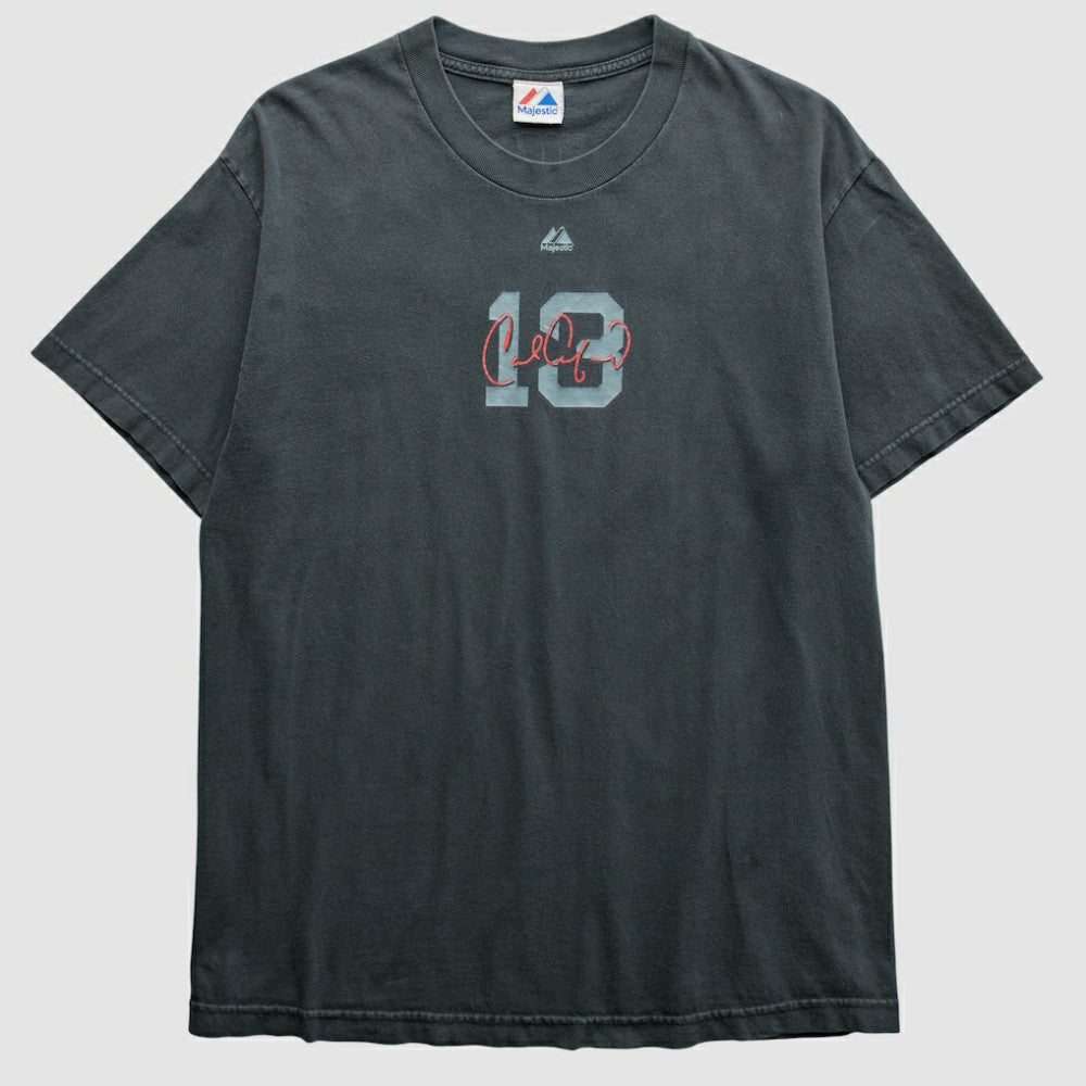 St. Louis Cardinals Majestic 2000s T-Shirt - Black Vintage