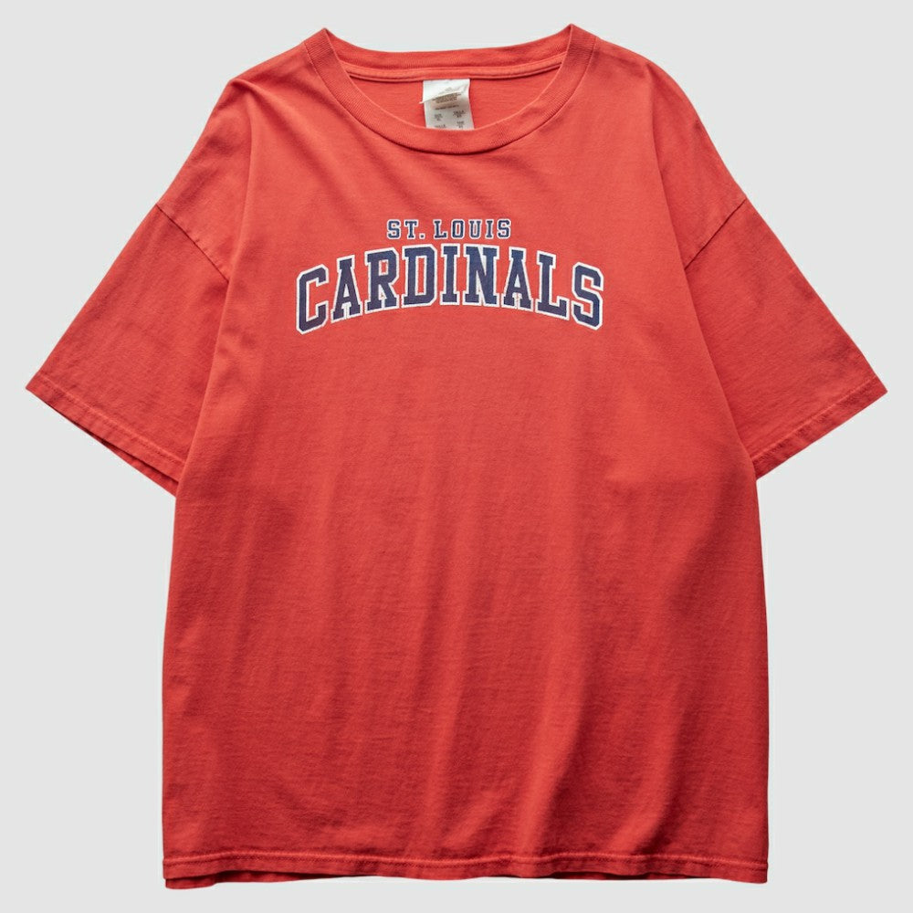 St. Louis Cardinals Adidas 2000s T-Shirt - Red Vintage