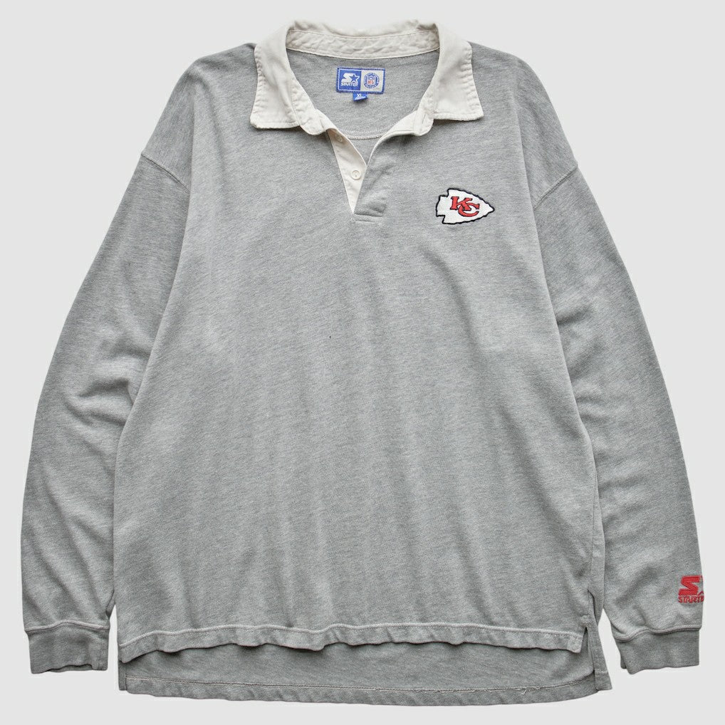 Kansas City Chiefs Starter 90s Sweatshirt - Gray Vintage online