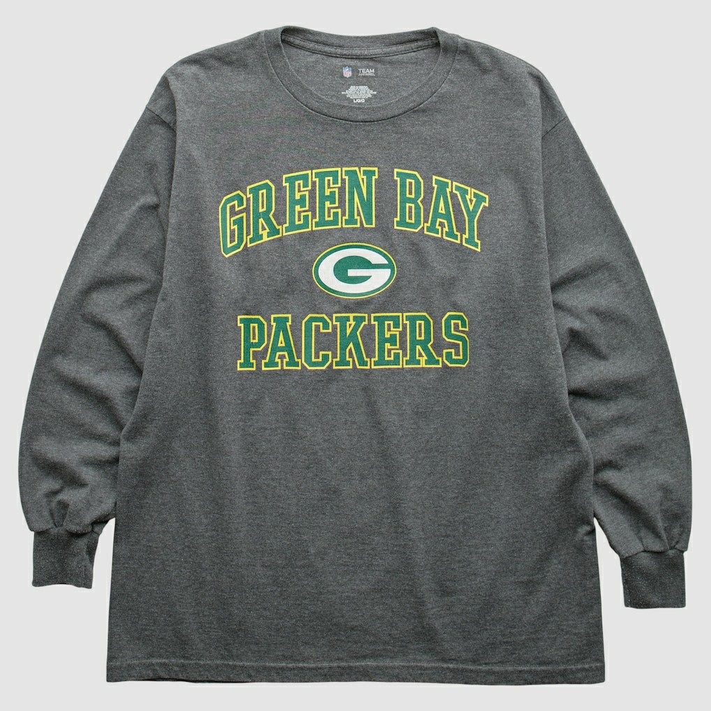 Green Bay Packers 2010s T-Shirt - Gray Vintage for sale