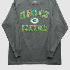 Green Bay Packers 2010s T-Shirt - Gray Vintage for sale
