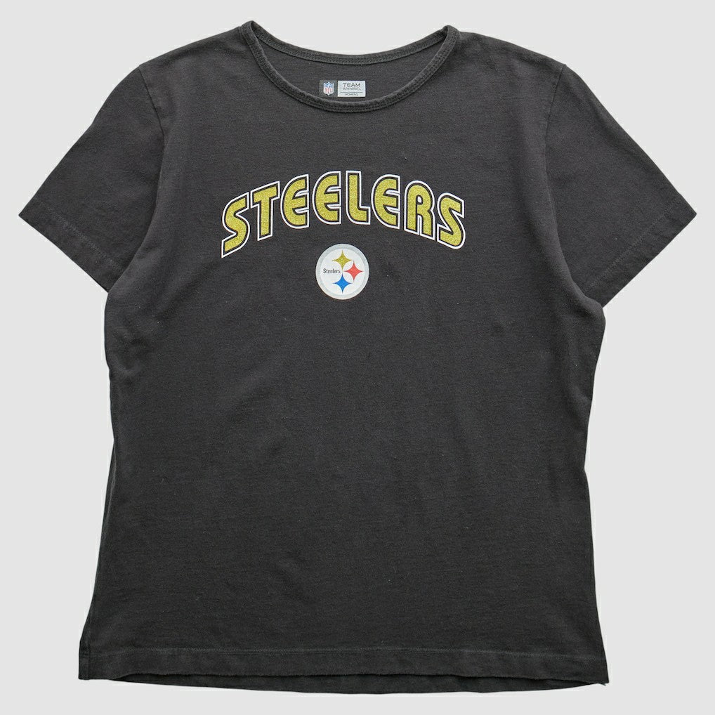 Pittsburgh Steelers NFL 2000s T-Shirt - Black Vintage on sale