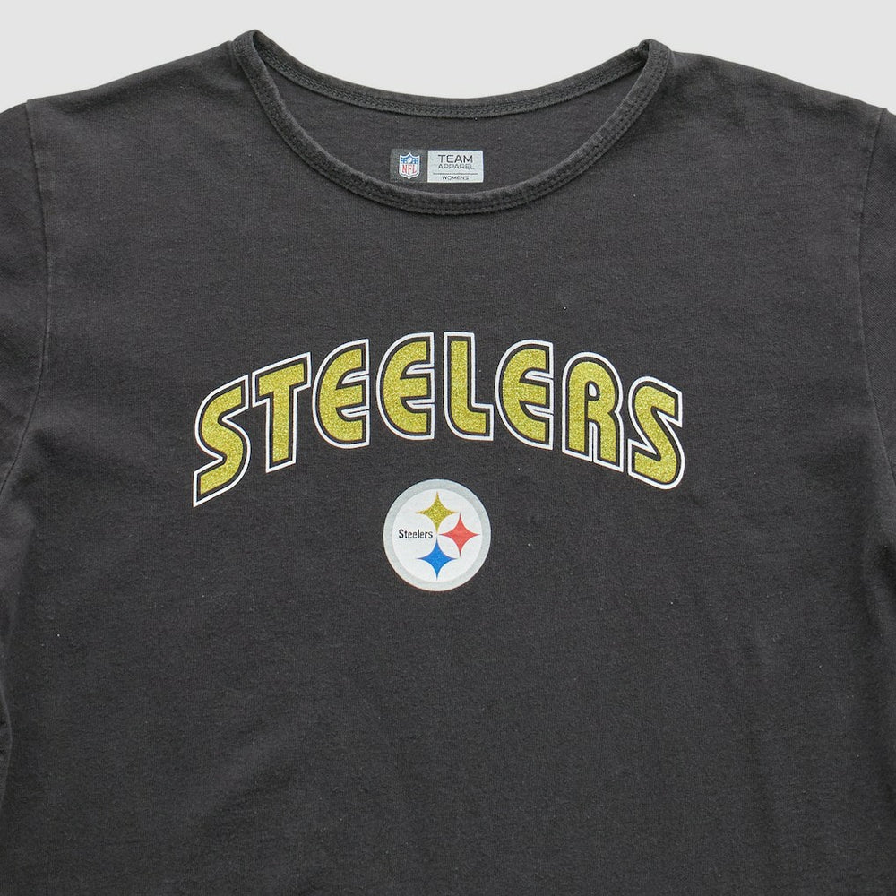 Pittsburgh Steelers NFL 2000s T-Shirt - Black Vintage on sale