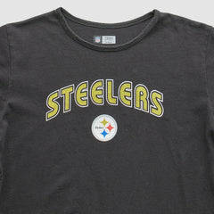 Pittsburgh Steelers NFL 2000s T-Shirt - Black Vintage on sale