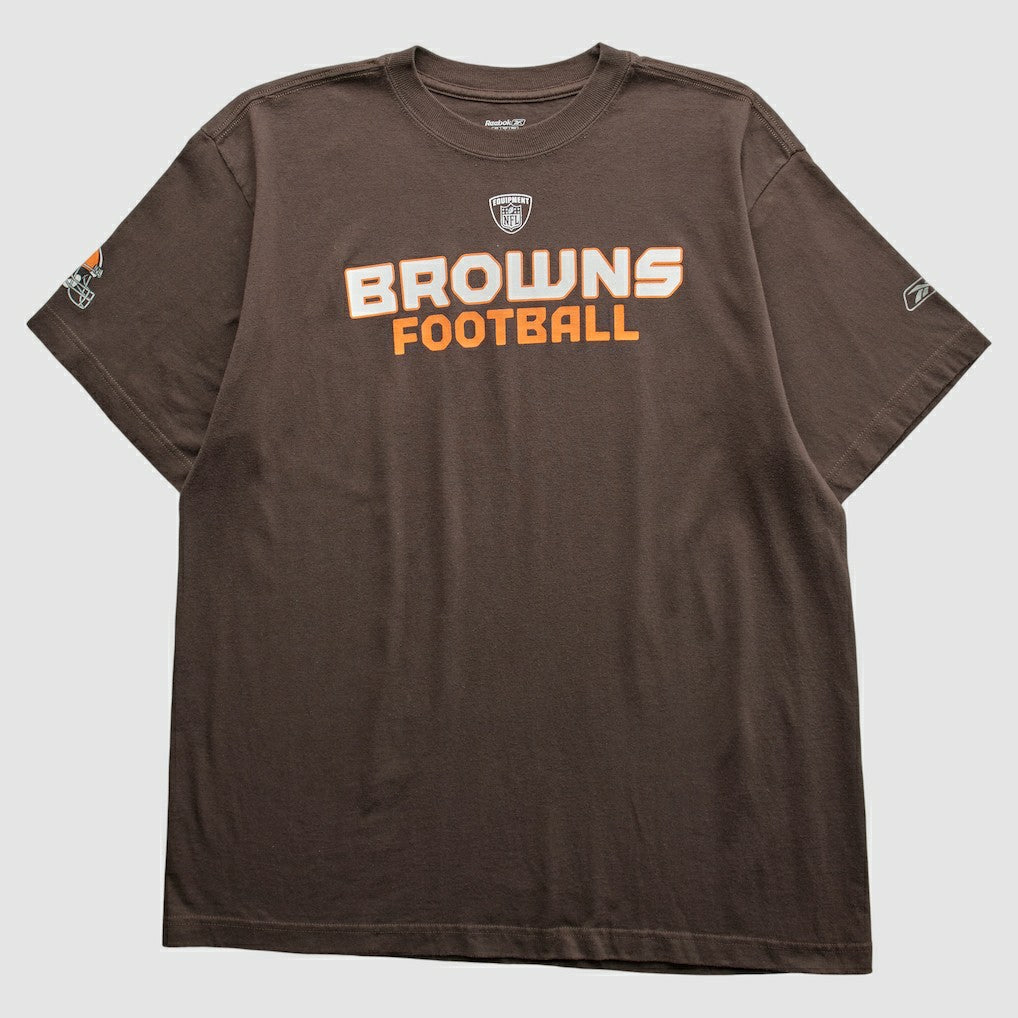 Cleveland Browns Reebok 2000s T-Shirt - Brown Vintage sale