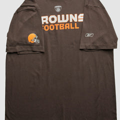 Cleveland Browns Reebok 2000s T-Shirt - Brown Vintage sale