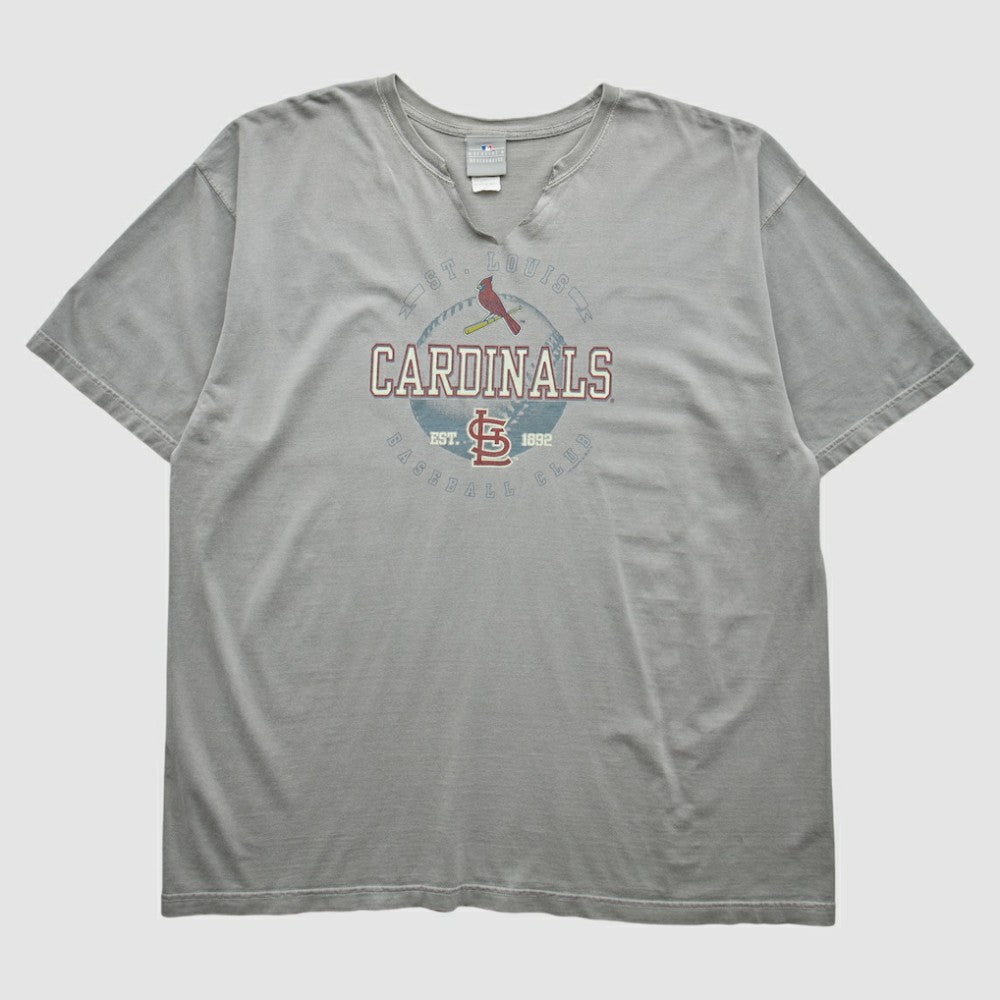 St. Louis Cardinals 2000s T-Shirt - Gray Vintage