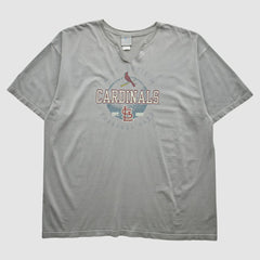 St. Louis Cardinals 2000s T-Shirt - Gray Vintage