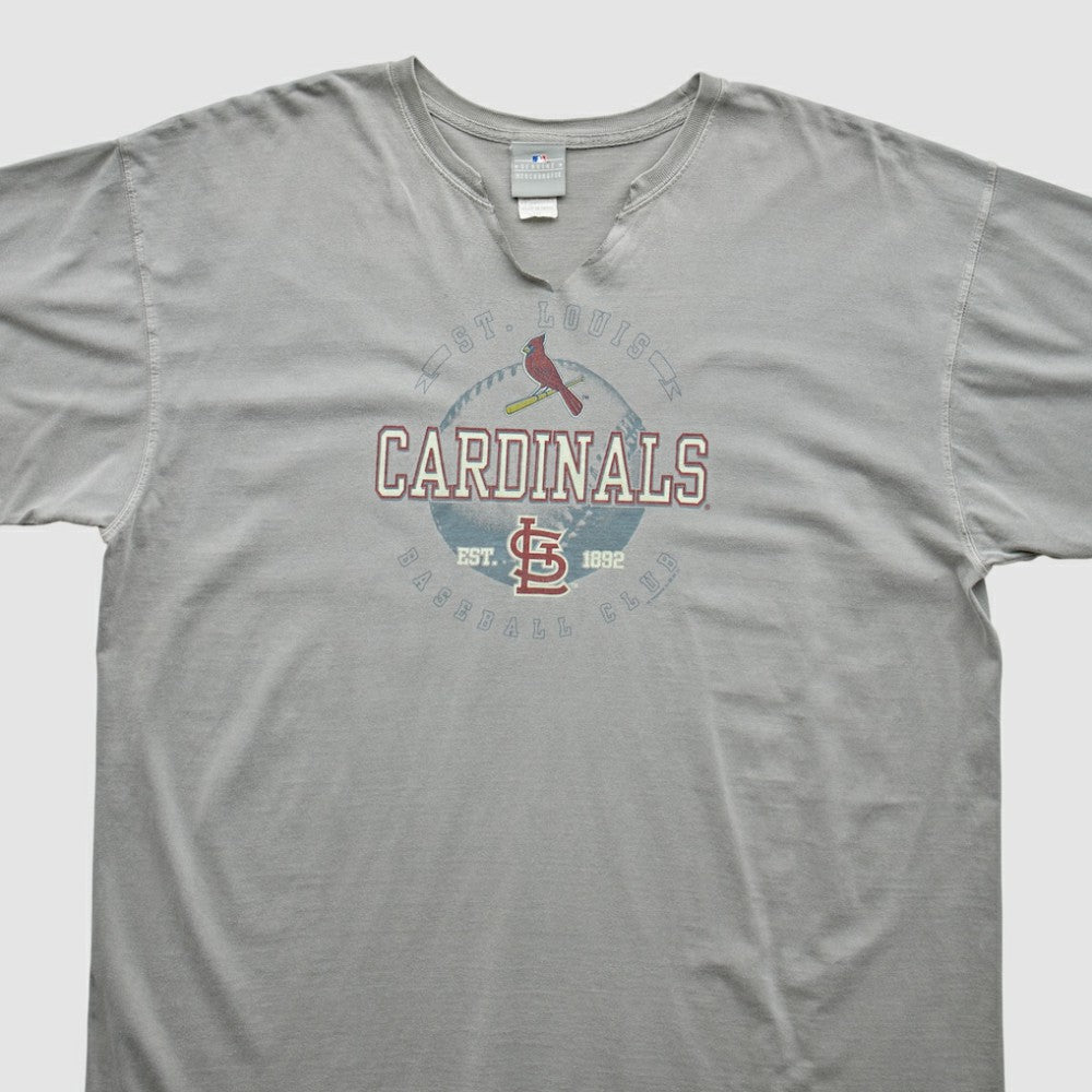 St. Louis Cardinals 2000s T-Shirt - Gray Vintage
