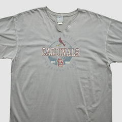 St. Louis Cardinals 2000s T-Shirt - Gray Vintage