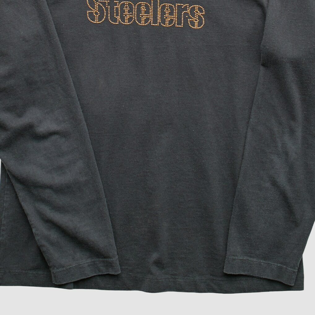 Pittsburgh Steelers NFL 2000s T-Shirt - Black Vintage cheap