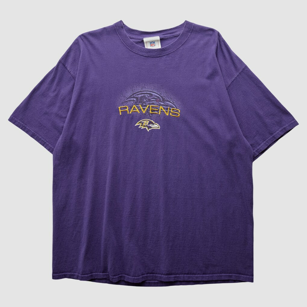 Baltimore Ravens NFL 2000s T-Shirt - Purple Vintage on sale