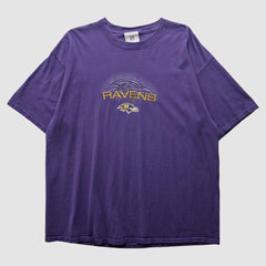 Baltimore Ravens NFL 2000s T-Shirt - Purple Vintage on sale