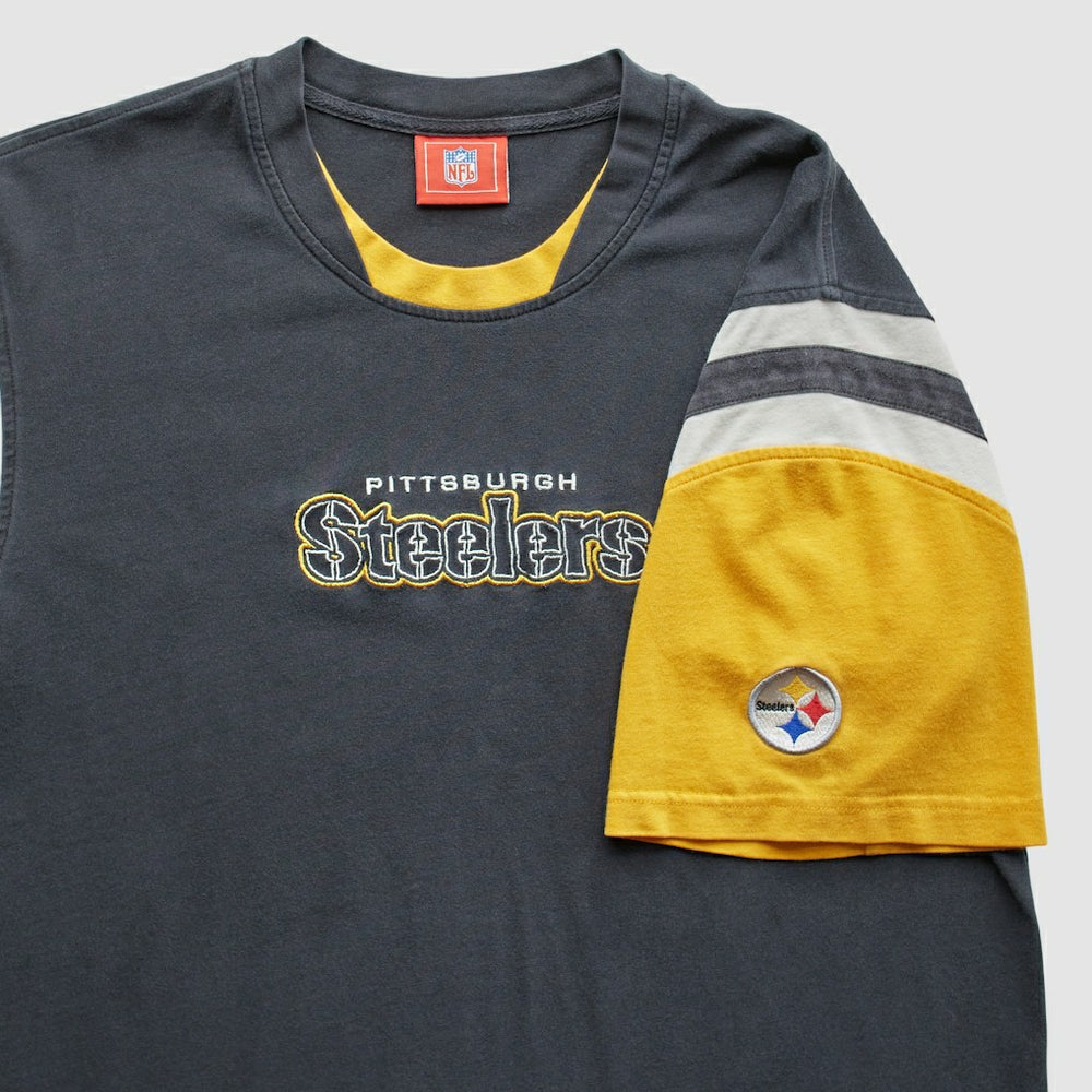 Pittsburgh Steelers NFL 2000s T-Shirt - Black Vintage outlet
