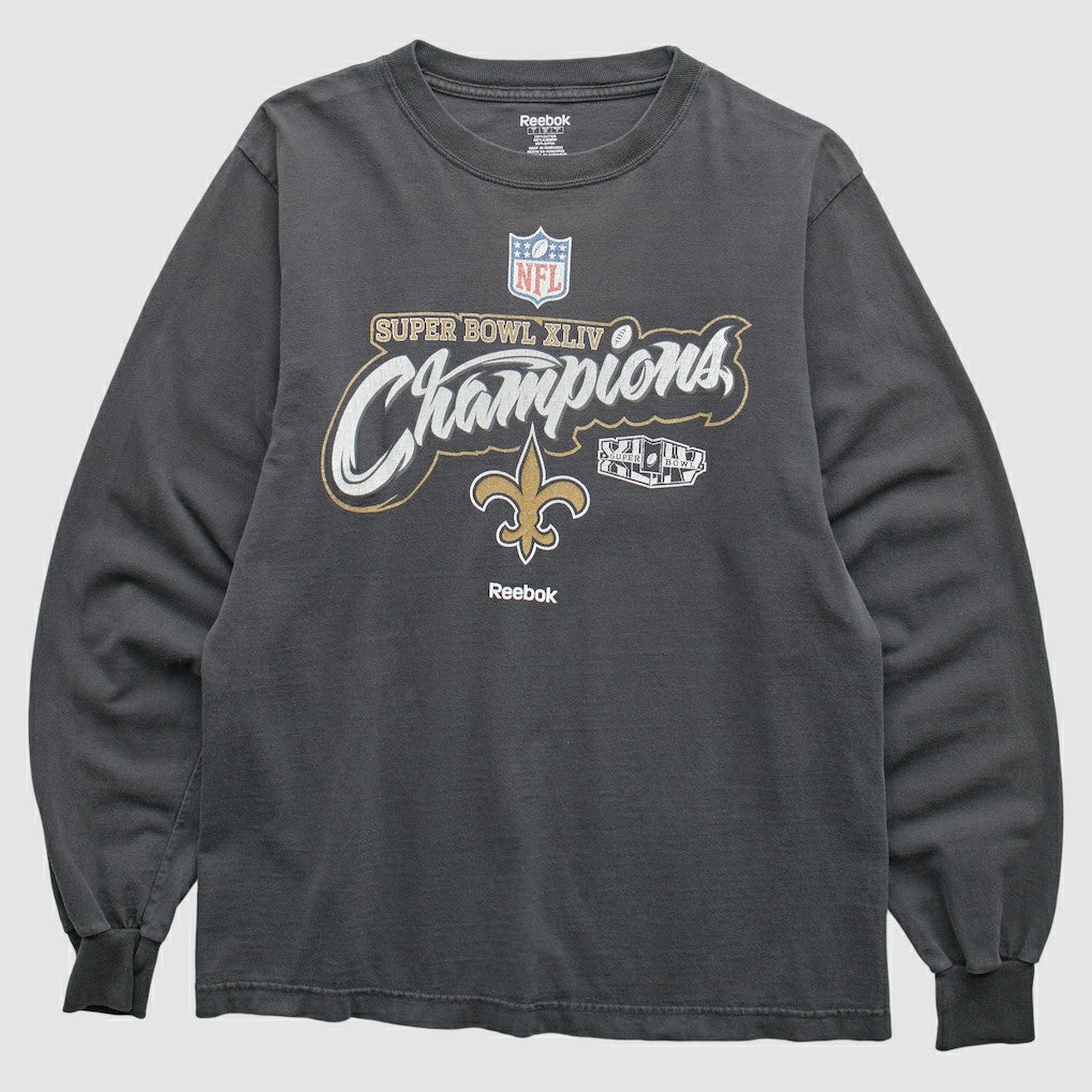 New Orleans Saints Reebok 2010 T-Shirt - Black Vintage online